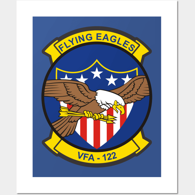 VFA-122 Flying Eagles Wall Art by MBK